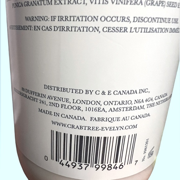 Crabtree & Evelyn NWT Nantucket Briar Scent Body Lotion and Hand Therapy Cream - Picture 4 of 5